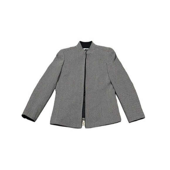Tahari Arthur S. Levine Women's Blazer Jacket Women's Size 10 Wool Open Front - Picture 1 of 9